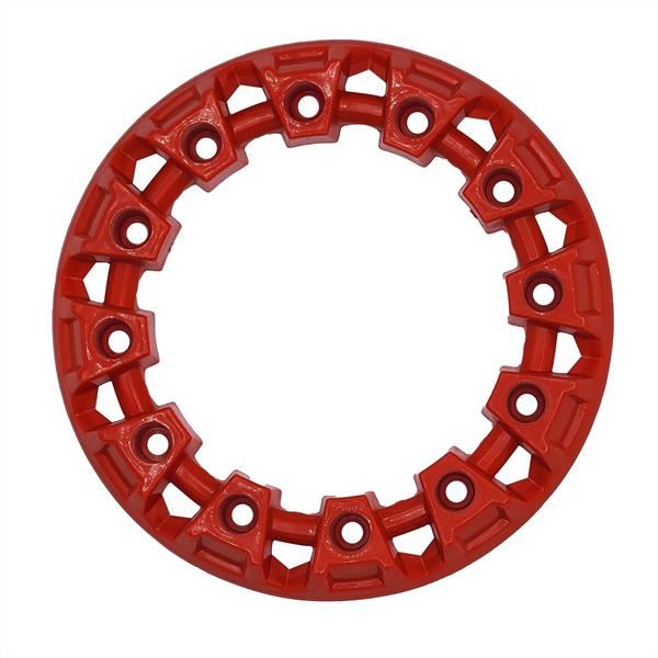 FunBikes Toxic 800w V2 Mini Quad Red Wheel Rim Protector