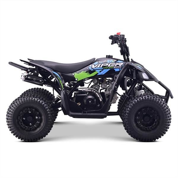Funbikes Viper 125cc Blue Junior Petrol Quad Bike
