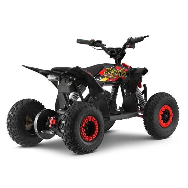 FunBikes X-Max Roughrider 1500w Lithium Electric Red Junior Quad Bike