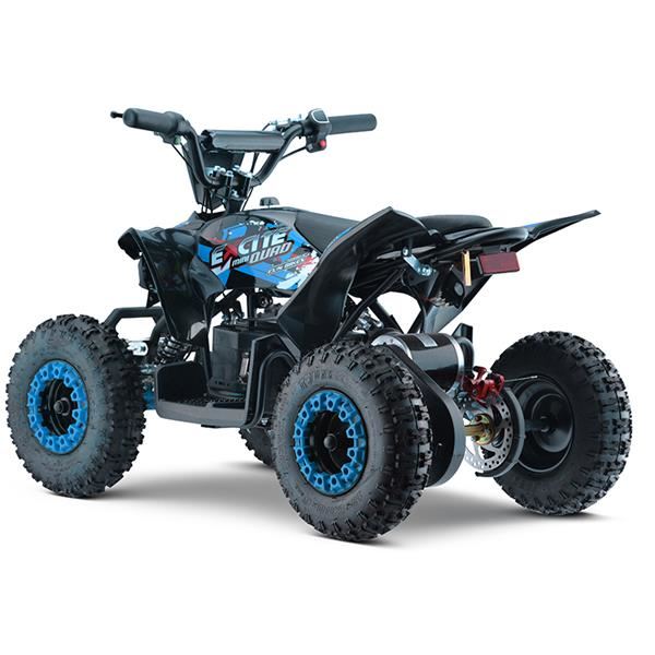 Excite 1000w Blue Kids 2023 Premium Electric Mini Quad Bike 