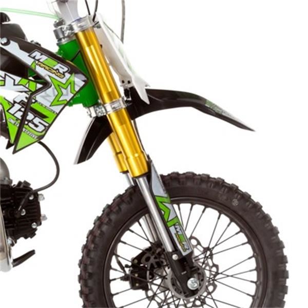 M2R Racing KXF125 120cc 14/12 76cm Black Green Pit Bike