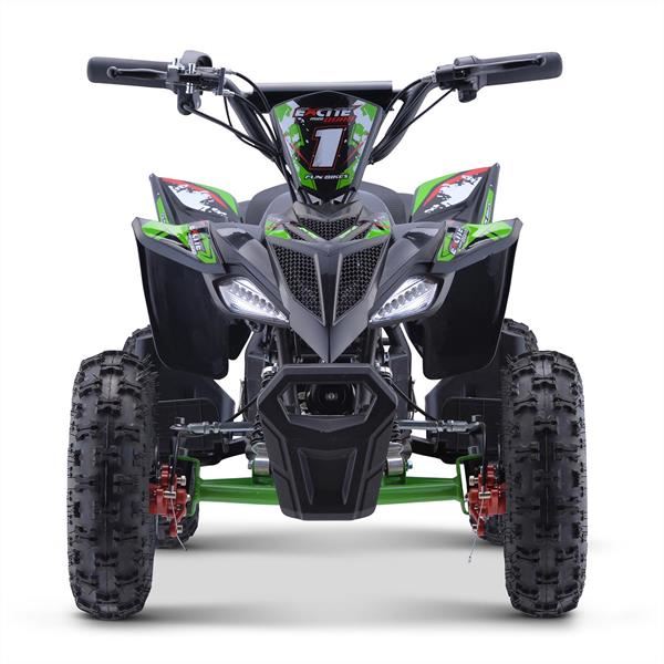 Excite 1000w Green Kids 2023 Premium Electric Mini Quad Bike