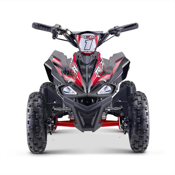 FunBikes Toxic 800w Black/Red Kids Electric Mini Quad Bike V4