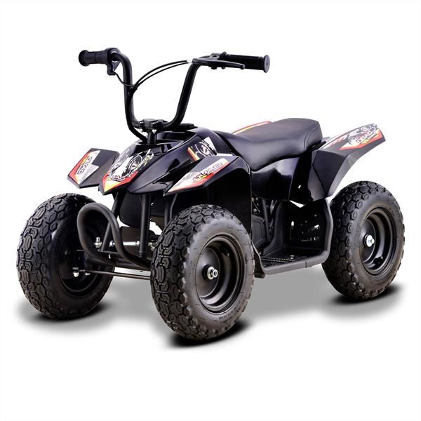 Funbikes 24v 250w Bambino Black Kids Electric Quad Bike