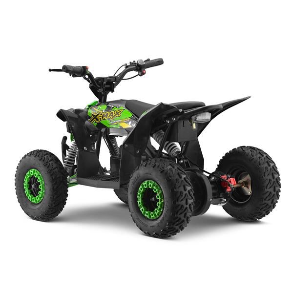 FunBikes X-Max Roughrider 1500w Lithium Electric Green Junior Quad Bike