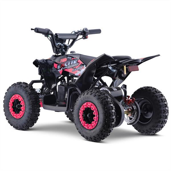 Excite 1000w Pink Kids 2023 Premium Electric Mini Quad Bike