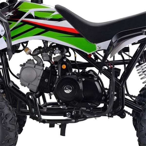 FunBikes Xtrax Sport 125cc Petrol Green Junior Quad Bike