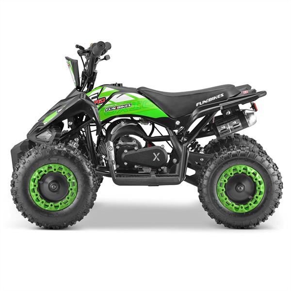FunBikes Toxic 50cc Green Kids Petrol Mini Quad Bike