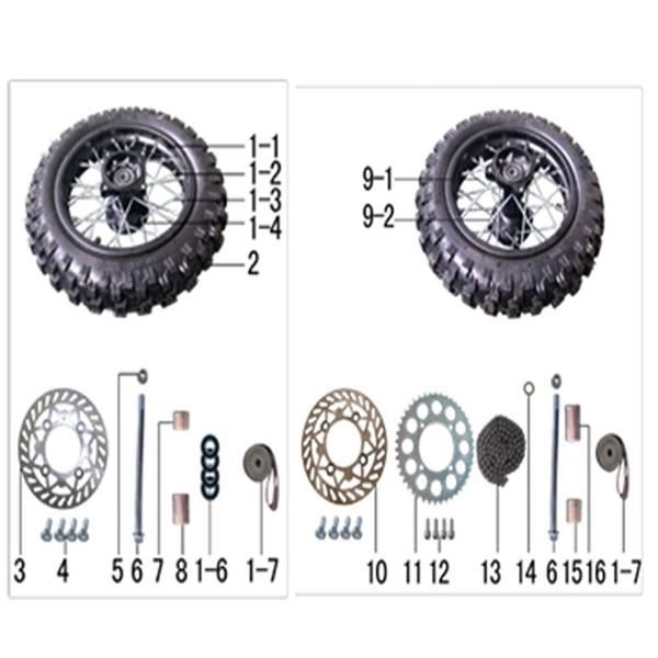 M2R 50R 18mm Front Axle Spacer  