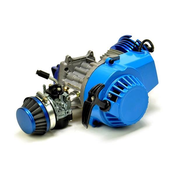 Mini Moto, Quad, Motard, Dirt Bike 50cc Race Engine Blue