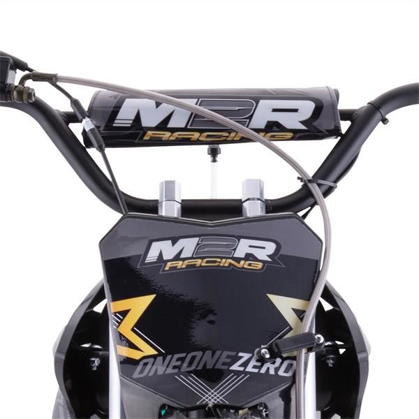 M2R Racing KX110F 110cc 14/12 76cm Grey Semi-Automatic Pit Bike 2025 Model