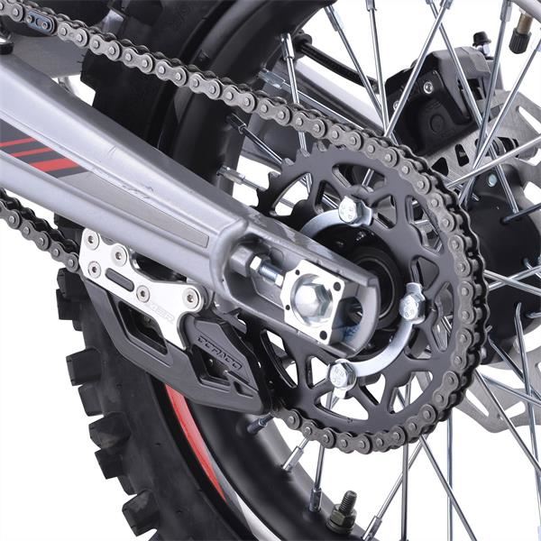 M2R RS-R 140 140cc 17/14 86cm Black/Grey Dirt Bike