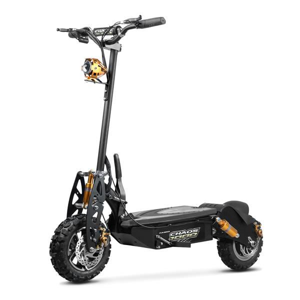 Chaos 1000w 48v SLA Hub Drive Black Off Road Electric Scooter