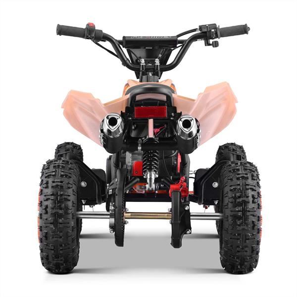FunBikes Toxic 50cc Orange Kids Mini Petrol Quad Bike