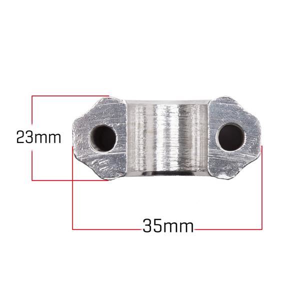 M2R 90R Handlebar Bottom Clamp