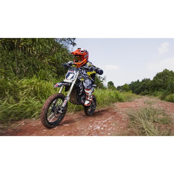 FunBikes MXR 1800w 48v Li 14/12 68cm Blue Kids Electric Dirt Bike 2025