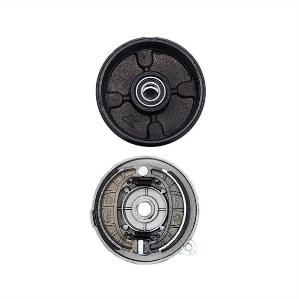 FunBikes Xtrax 125cc Quad Bike RHS Front Drum Brake Assembly