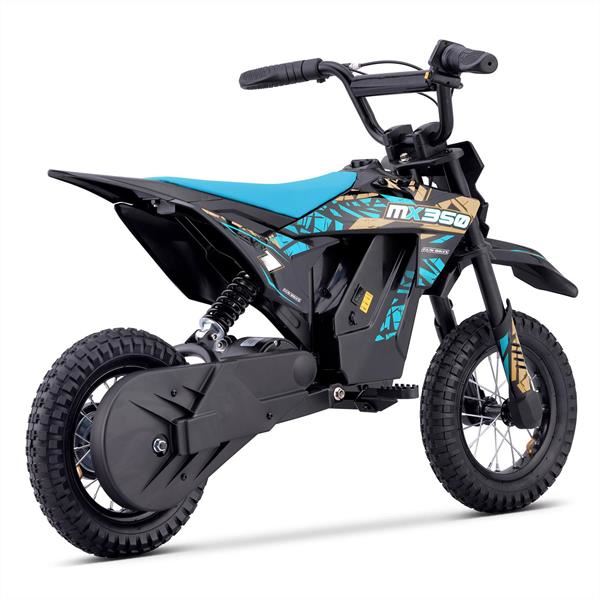 FunBikes MX350 Blue Electric Kids Dirt Bike