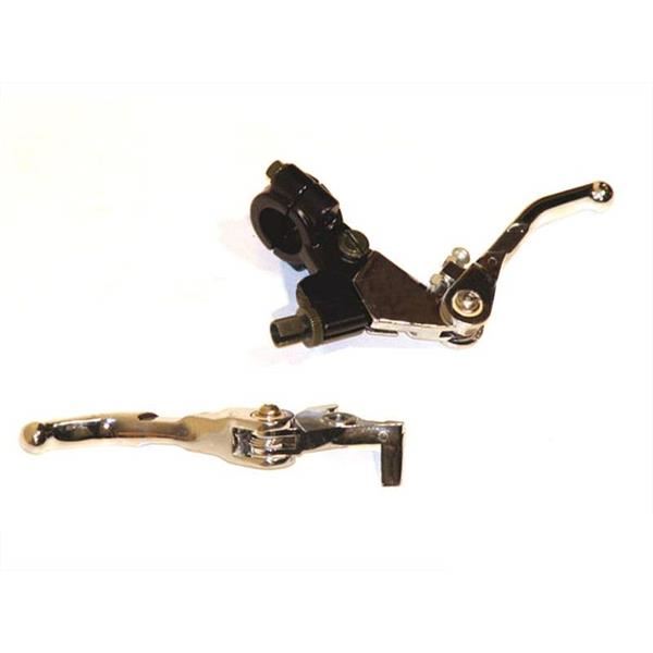 Pit Bike Folding Lever Set Chrome