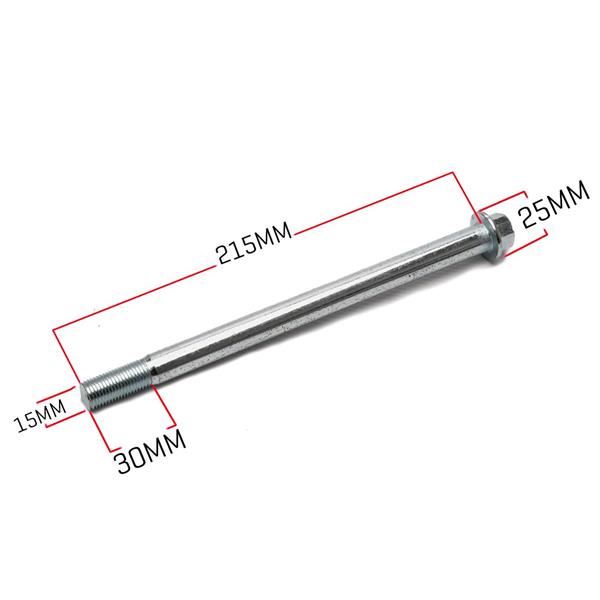 Pit Bike Rear Axle 215mm
