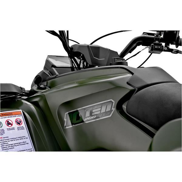 10Ten 200U-T3 176cc Green Quad Bike