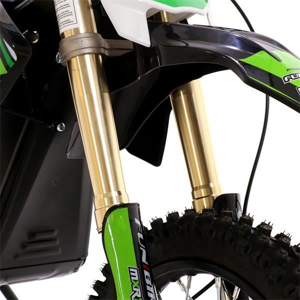 FunBikes MXR 65cm 1300w Green Electric Lithium Mini Dirt Motorbike
