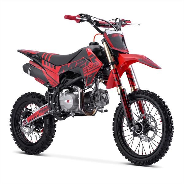 M2R Racing RF140 S2 140cc 17/14 86cm Red Dirt Bike 