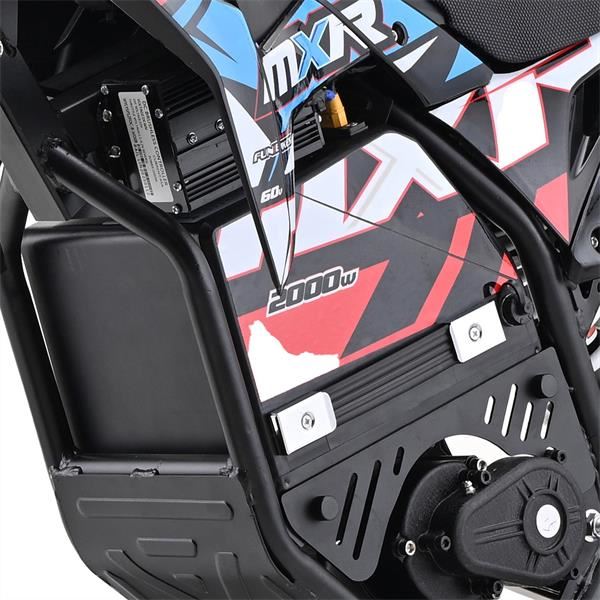 FunBikes MXR 2000w 60v Li 14/12 64cm Blue MX Electric Dirt Bike