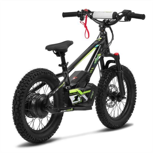 Amped A16 Pro 400w 36v 5ah Li Black Kids Electric Balance Bike