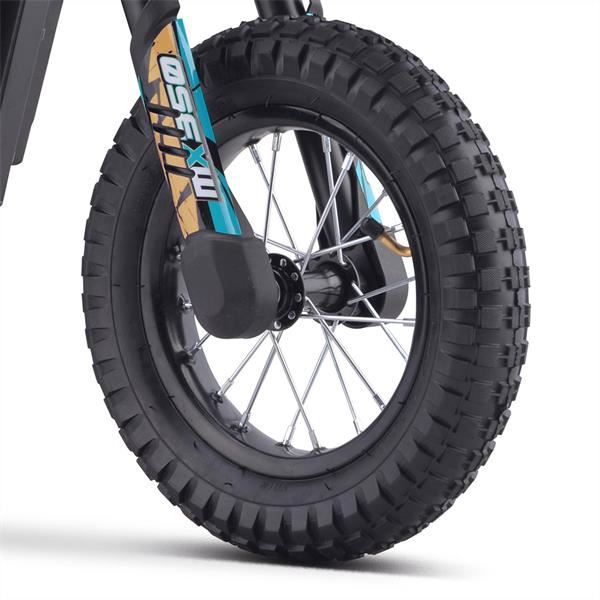 FunBikes MX350 36v 12/12 51cm Lithium Blue Electric Kids Dirt Bike