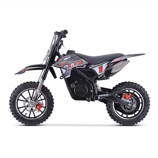 FunBikes MXR 790w Lithium Electric Motorbike 61cm Grey Kids Dirt Bike