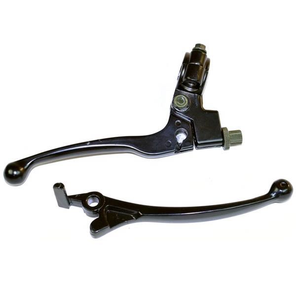 Pit Bike Clutch & Brake Lever Set Black