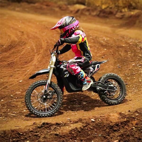 FunBikes MXR 1800w 48v Li 14/12 68cm Grey Kids Electric Dirt Bike 2025