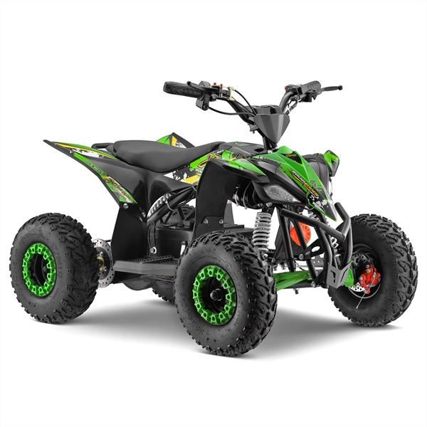 FunBikes X-Max Roughrider 1500w Lithium Electric Green Junior Quad Bike