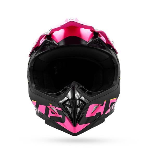 Chaos CS-1 Kids Motocross Crash Helmet Pink