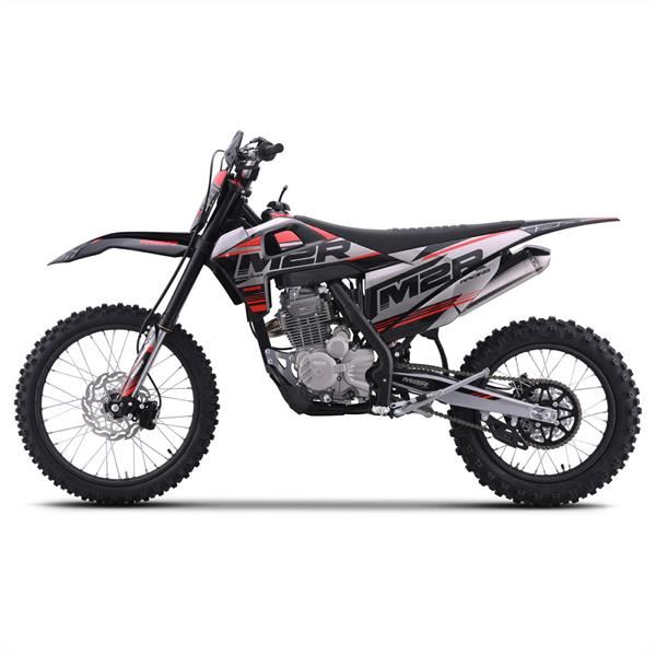 M2R RS-R 250 250cc 21/18 96cm Black/Grey Dirt Bike
