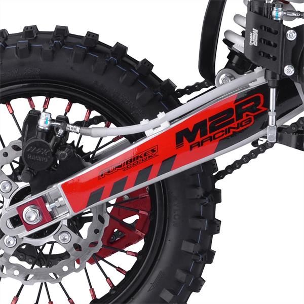 M2R RF140 S2 140cc 17/14 86cm Red Dirt Bike