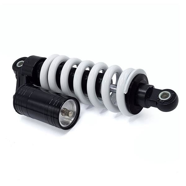 Pit Bike Rear Shock Absorber 280mm Piggy Back Black/White