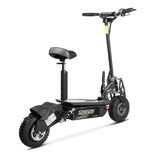 Chaos 1000w 48v SLA Electric Scooter Black [IP54]