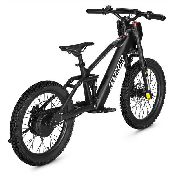 FunBikes MXR Freestyle 20 750w 36v Li 20/20 Black Electric MX Bike