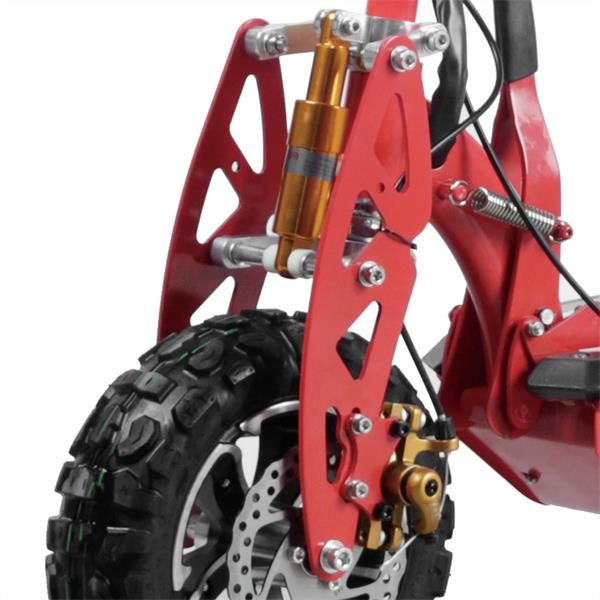Chaos 1000w 48v SLA Hub Drive Red Off Road Electric Scooter