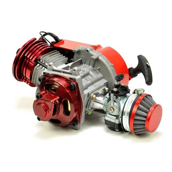 Mini Moto, Quad, Motard, Dirt Bike 50cc Race Engine Red