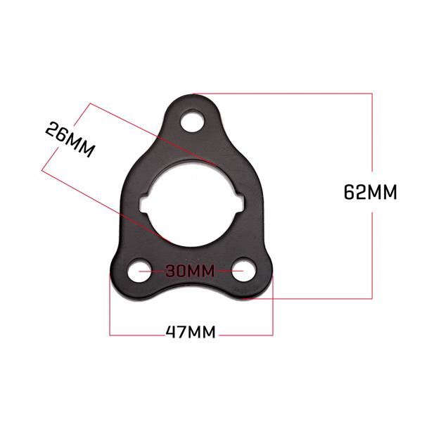 M2R 50R Ignition Barrel Bracket