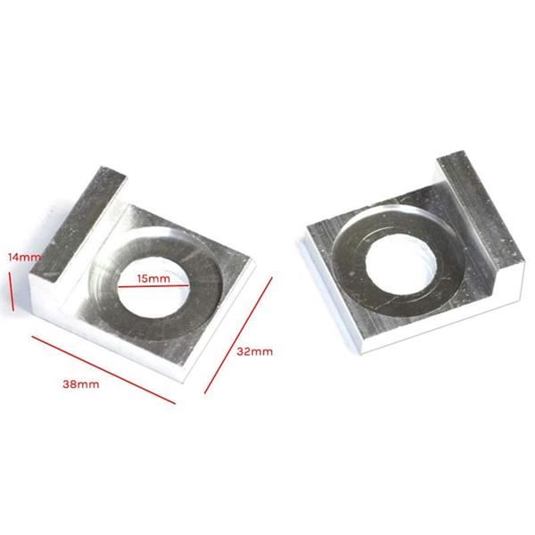 Pit Bike Chain Adjusters Silver