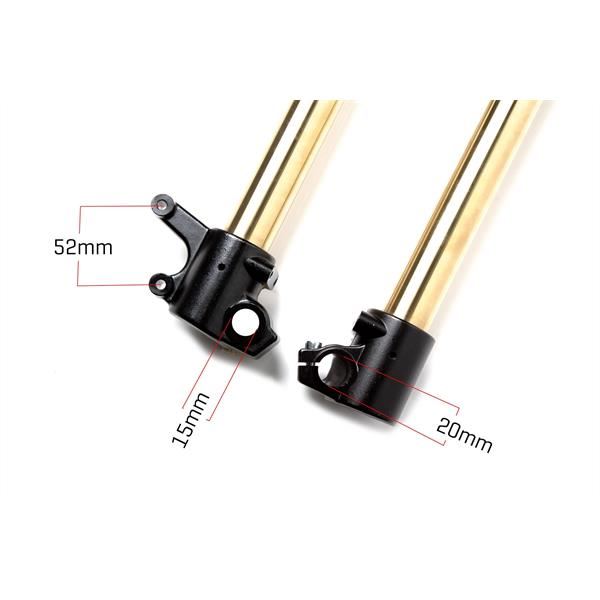 M2R KM140SM KM160SM Pit Bike Fully Adjustable Fork Legs