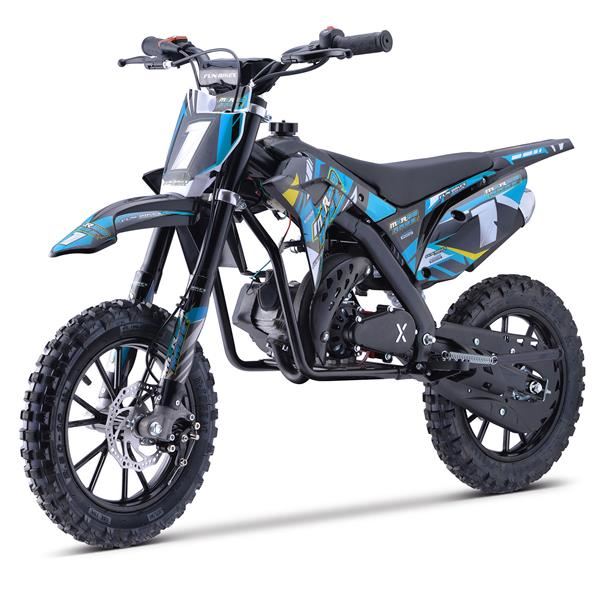 MXR 50 Rage 61cm Blue Kids 2023 Premium Mini Dirt Bike