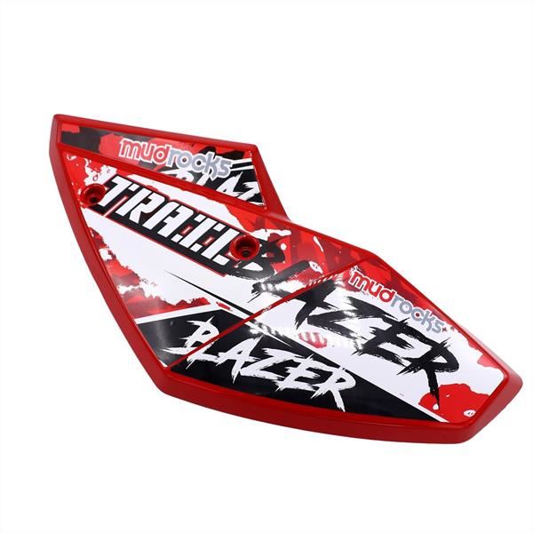 FunBikes GT80 Red Rear Mudguard RHS