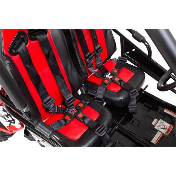 FunBikes GT80 Trail Blazer 200cc Red Midi Off Road Buggy
