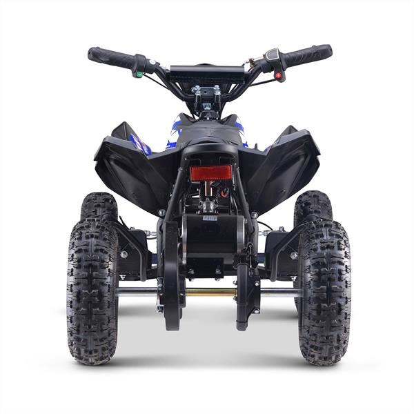 FunBikes Toxic 800w Black Blue Kids Electric Mini Quad Bike V2