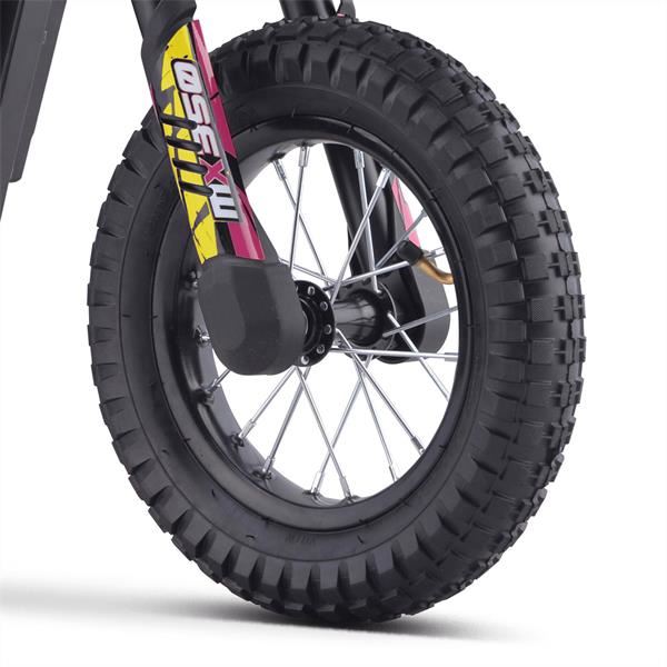 FunBikes MX350 36v 12/12 51cm Lithium Pink Electric Kids Dirt Bike